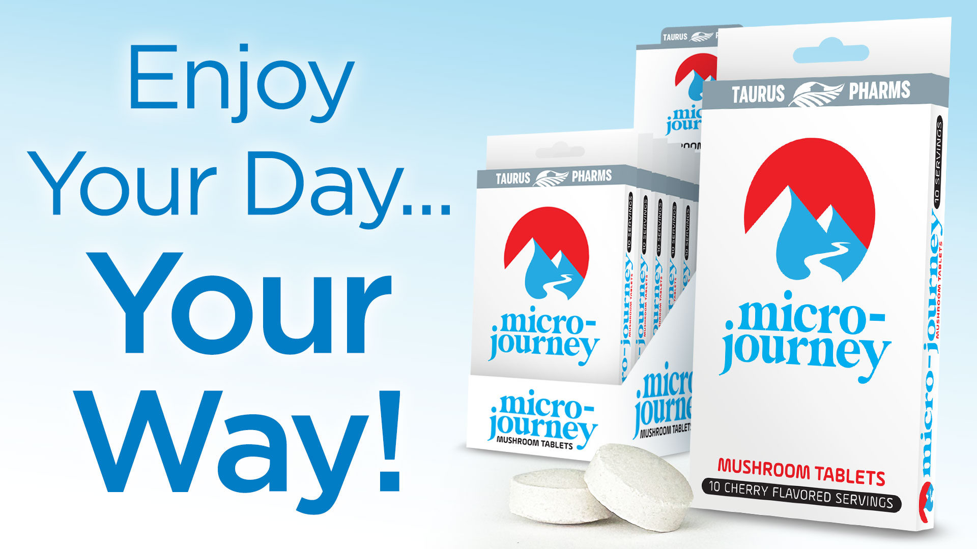Micro-Journey Mushroom Tablets Cherry Flavor (10-Count)